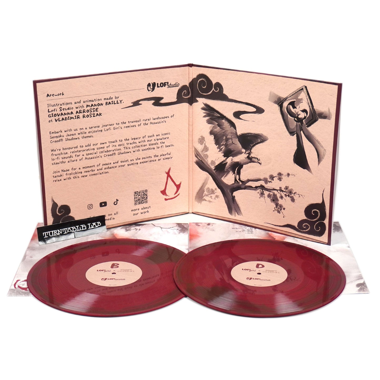 Lofi Girl x Assassin's Creed: Shadows (Colored Vinyl) Vinyl 2LP { vinyl }