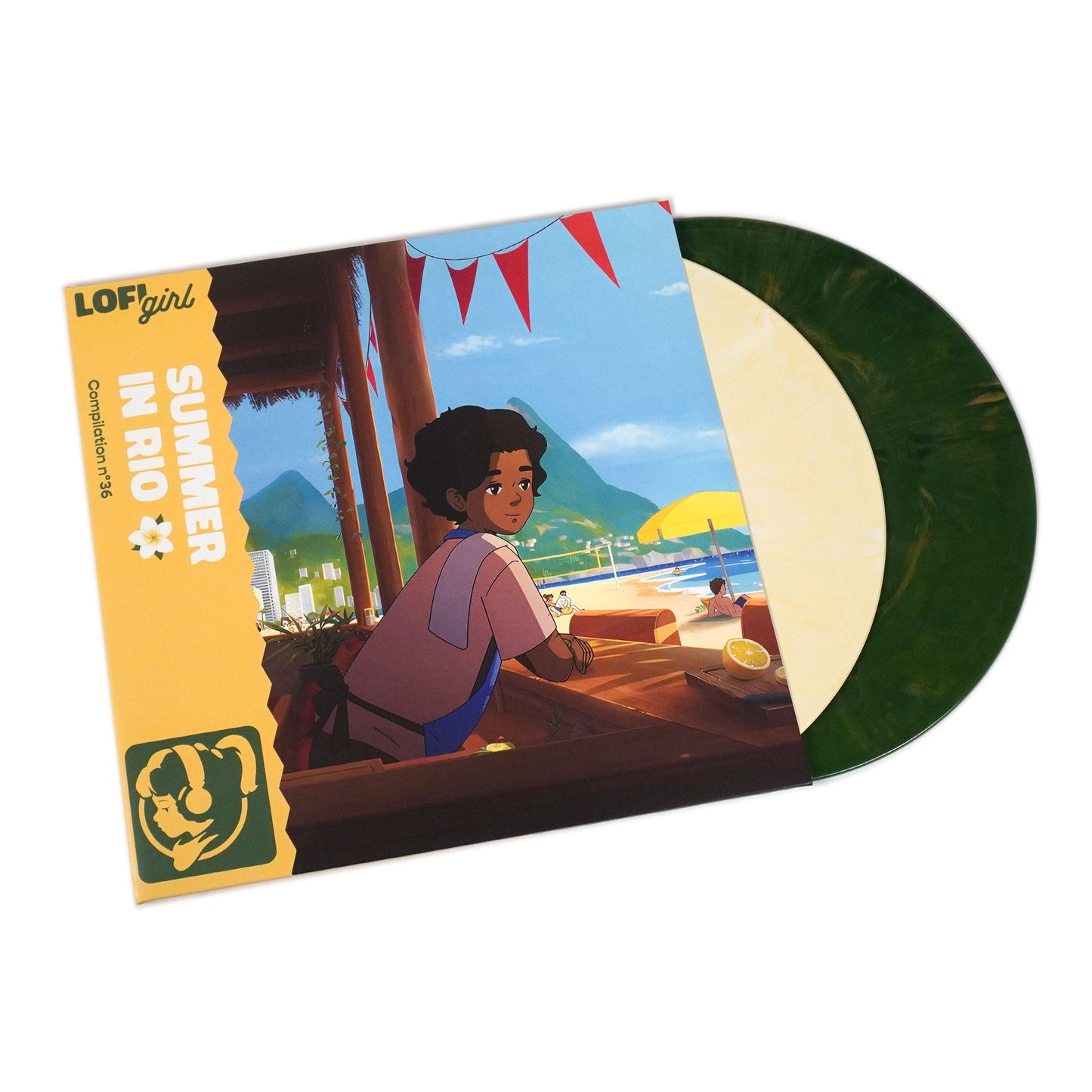 Lofi Girl: Summer In Rio (Colored Vinyl) Vinyl 2LP { vinyl }