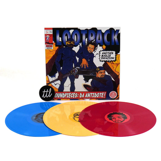 Lootpack: Soundpieces - Da Antidote! (Colored Vinyl) Vinyl 3LP { vinyl }