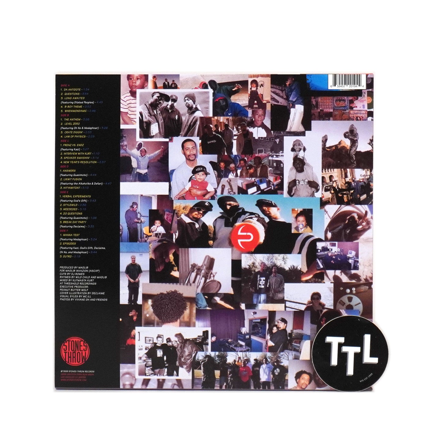 Lootpack: Soundpieces - Da Antidote! (Colored Vinyl) Vinyl 3LP { vinyl }