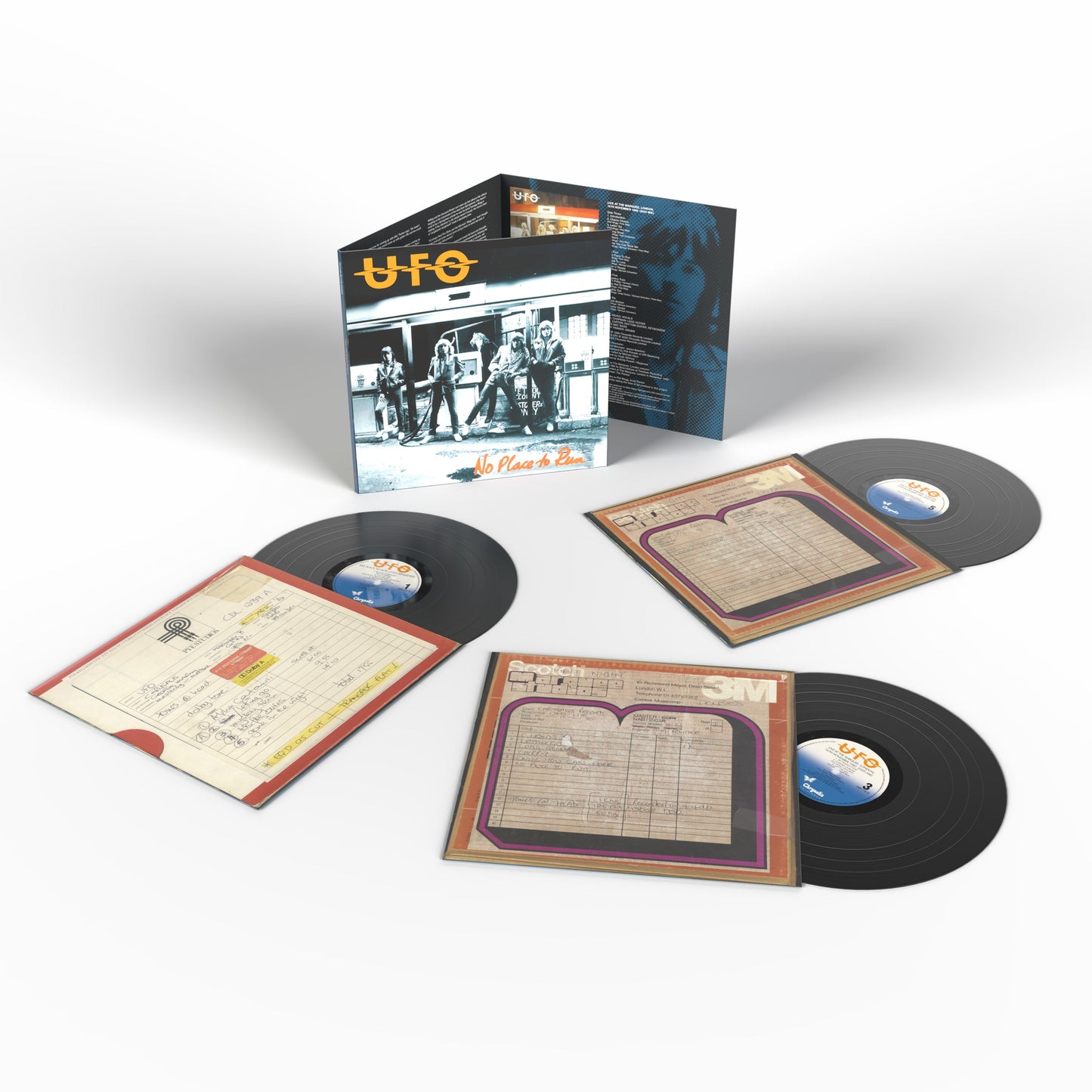 NO PLACE TO RUN (2025 Remaster): Deluxe Vinyl 2LP { vinyl }