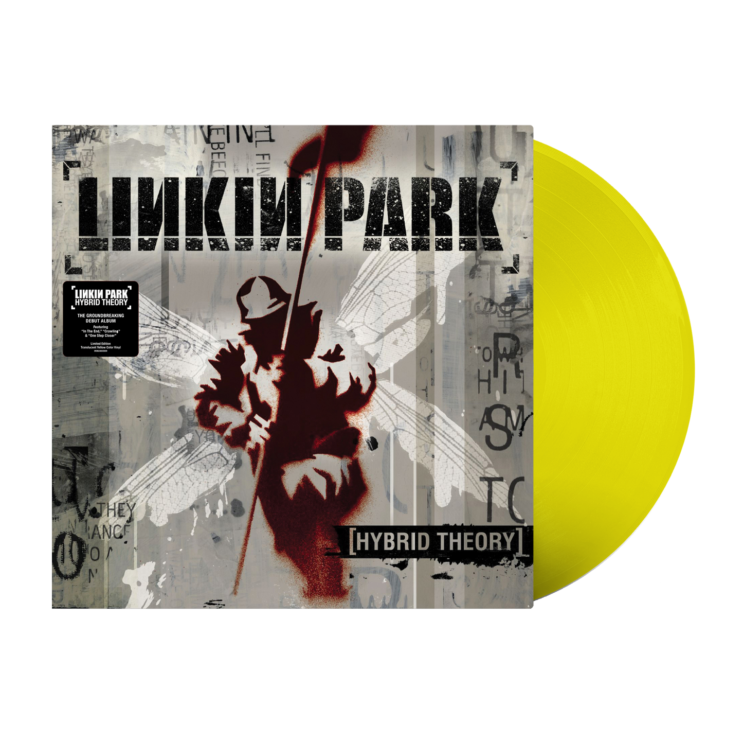 Hybrid Theory: Limited Translucent Yellow Vinyl LP { vinyl }