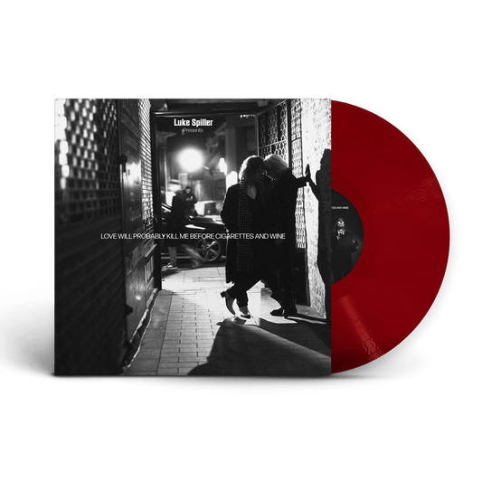 Luke Spiller - Love Will Probably Kill Me Before Cigarettes And Wine W/Signed Picture, Setlist, Red Wine Vinyl LP (Tour Edition) { vinyl }