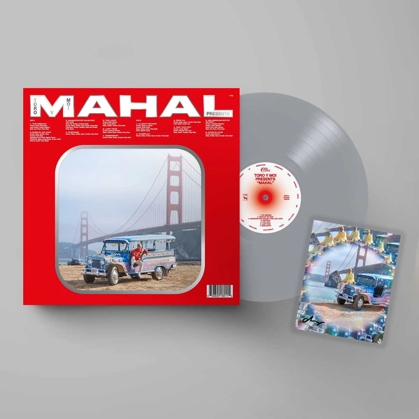Mahal: Limited Edition Silver Vinyl LP + Signed Art Card { vinyl }