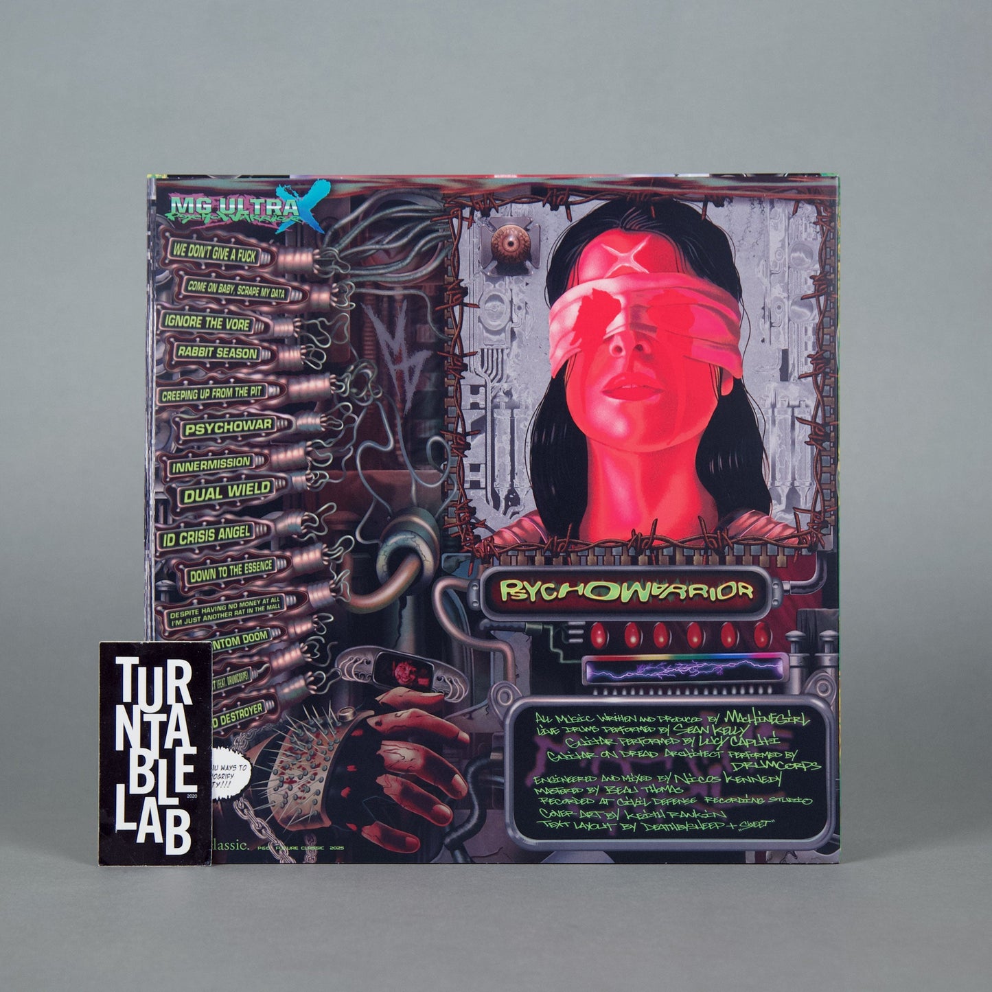Machine Girl: PsychoWarrior - MG Ultra X (Colored Vinyl) Vinyl 2LP - Turntable Lab Exclusive { vinyl }