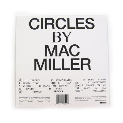 Mac Miller: Circles (Clear Colored Vinyl) Vinyl 2LP { vinyl }