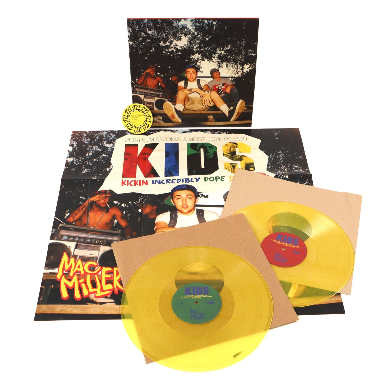 Mac Miller: K.I.D.S (Yellow Colored Vinyl) Vinyl 2LP { vinyl }