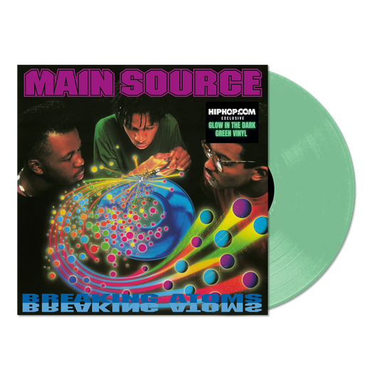 Breaking Atoms: Glow In The Dark Vinyl LP { vinyl }