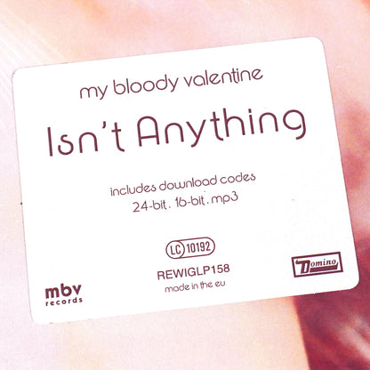 My Bloody Valentine: Isn't Anything (Import) Vinyl LP { vinyl }