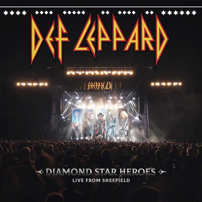 DEF LEPPARD - DIAMOND STAR HEROES: LIVE FROM SHEFFIELD Vinyl LP { vinyl }