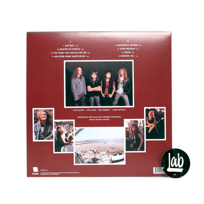 Metallica: Master Of Puppets Vinyl LP { vinyl }