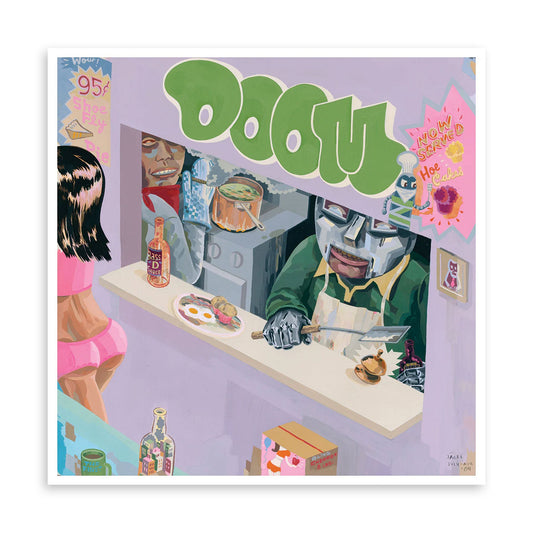 MF Doom: Hoe Cakes Poster { vinyl }
