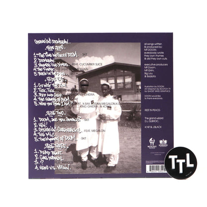 MF Doom: Operation Doomsday Vinyl 2LP { vinyl }