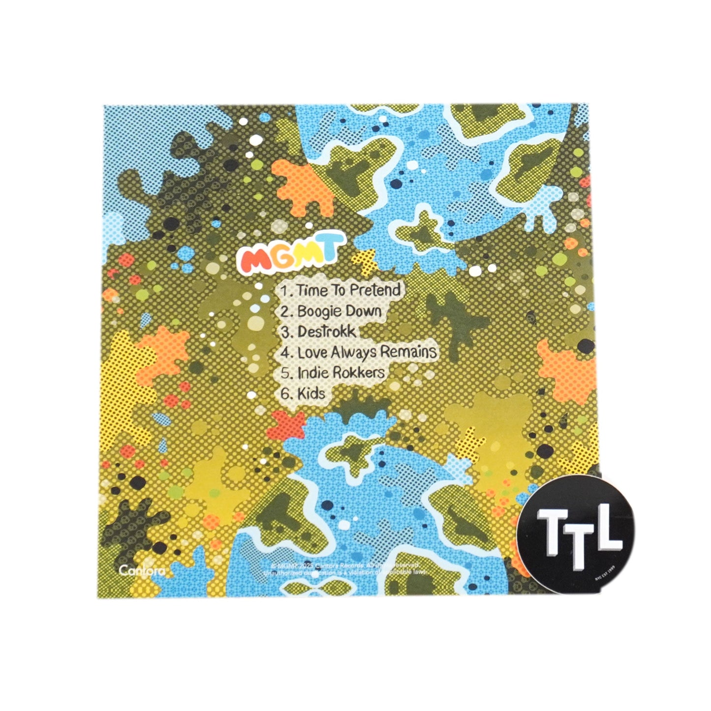 MGMT: Time To Pretend (Colored Vinyl) Vinyl LP { vinyl }
