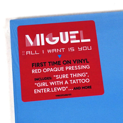 Miguel: All I Want Is You (Colored Vinyl) Vinyl LP { vinyl }