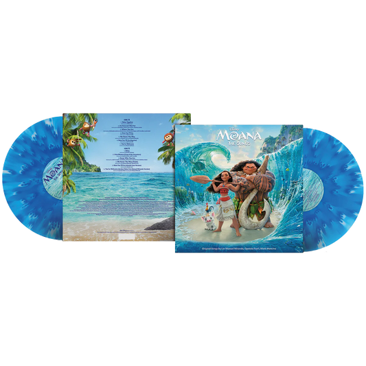 Moana - The Songs: Limited Wave Break Blue Vinyl LP { vinyl }