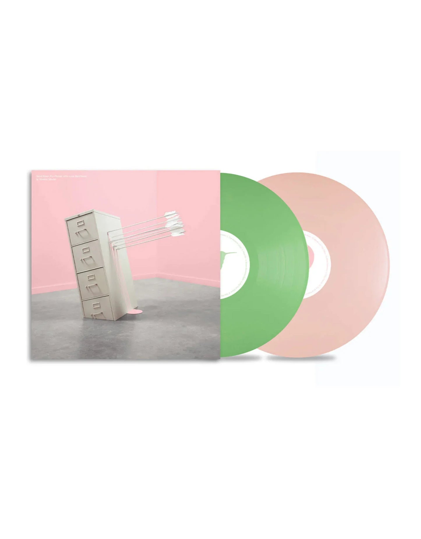Modest Mouse - Good News For People Who Love Bad News (20th Anniversary Deluxe Edition) [2LP Opaque Baby Pink & Spring Green] { vinyl }