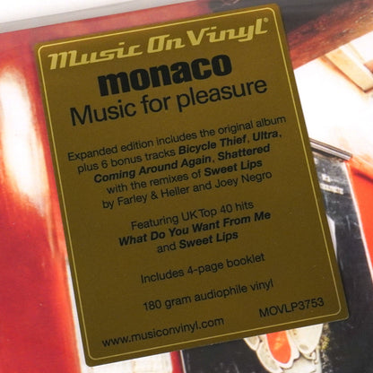 Monaco: Music For Pleasure (New Order, 180g) Vinyl 2LP { vinyl }