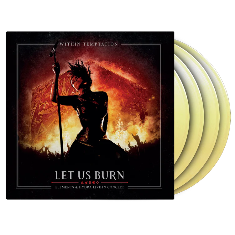 Let Us Burn - Elements & Hydra Live In Concert: White & Yellow Marble Vinyl LP { vinyl }
