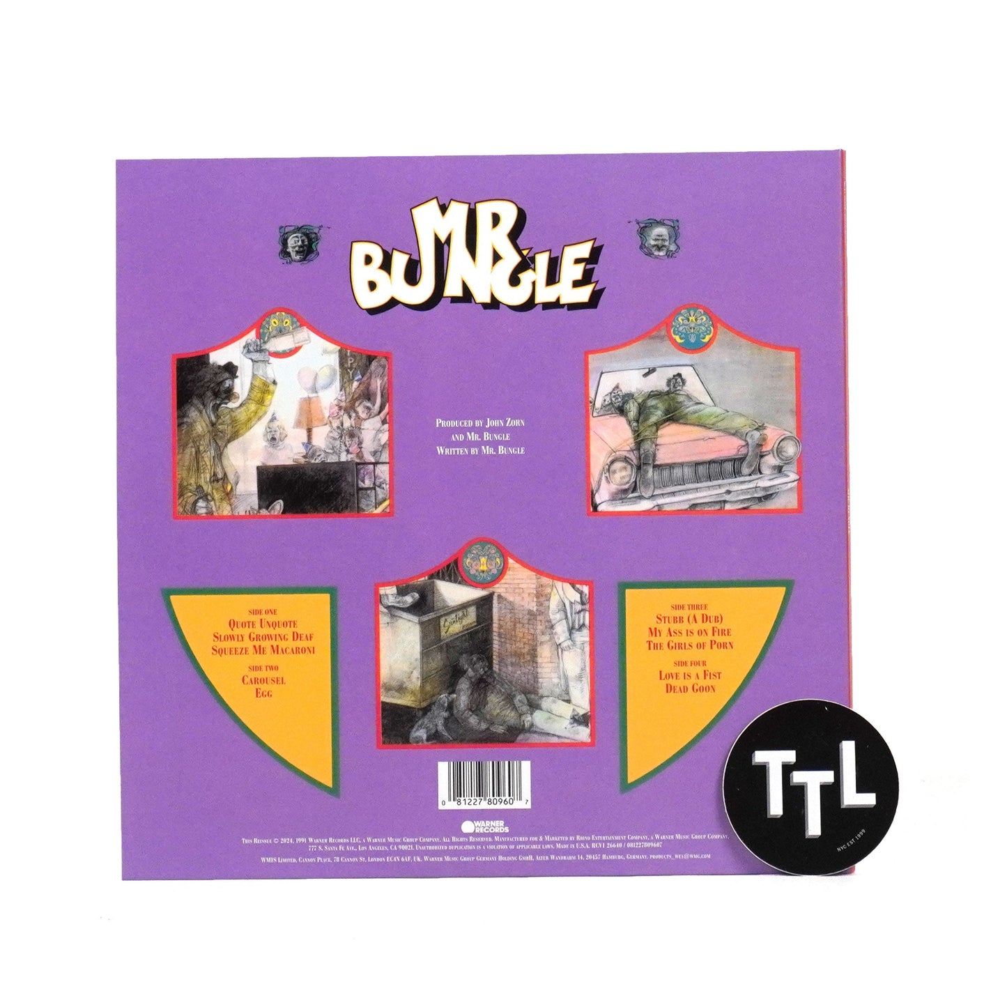 Mr. Bungle: Mr. Bungle (Colored Vinyl) Vinyl 2LP { vinyl }