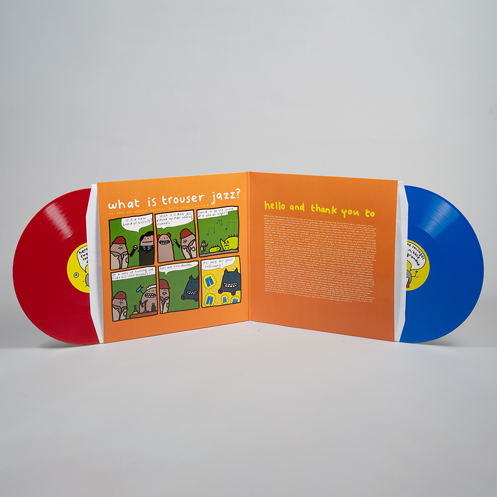 Trouser Jazz (Deluxe 20th Anniversary Edition): Limited Blue + Red Vinyl 2LP { vinyl }