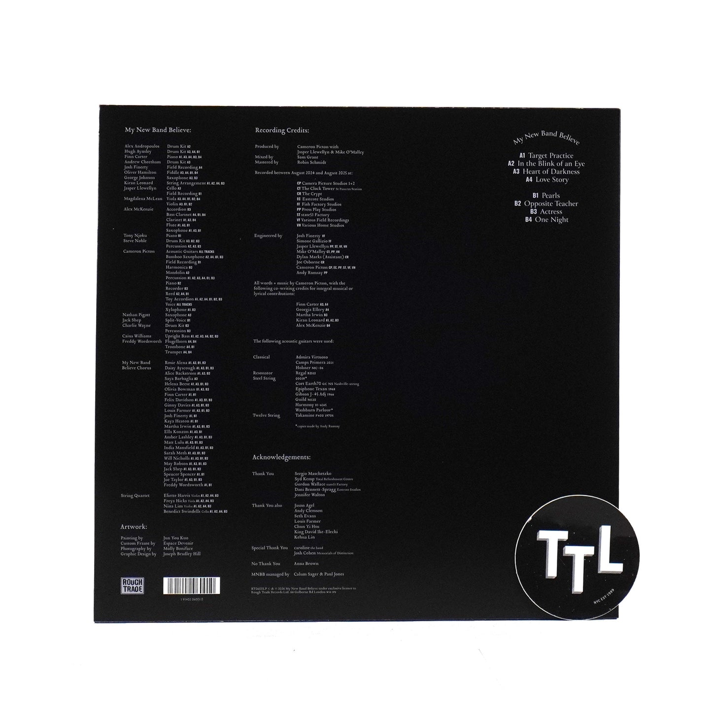 My New Band Believe: My New Band Believe (Black Midi) (Indie Exclusive Colored Vinyl) Vinyl LP+10" { vinyl }