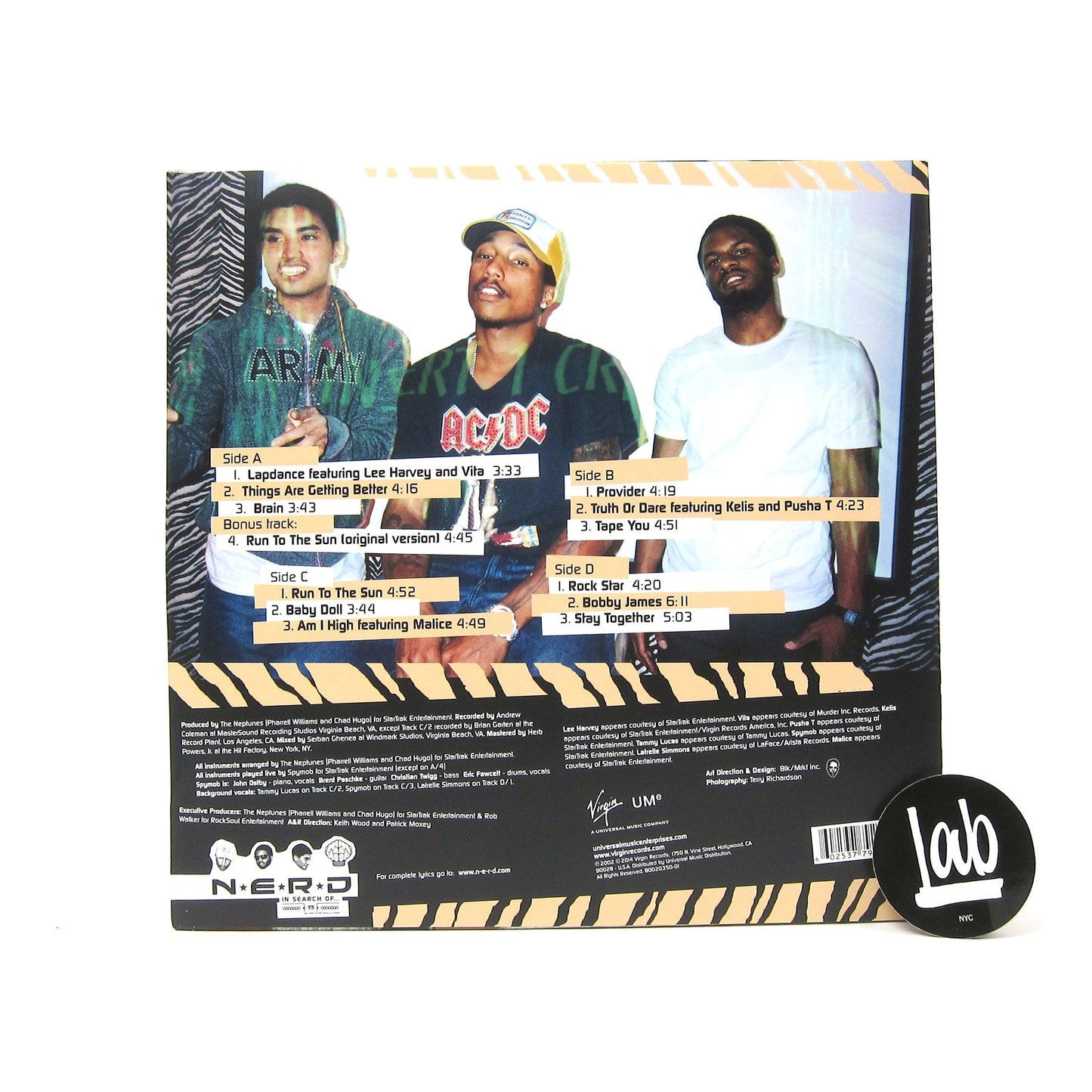 N.E.R.D: In Search Of… (Colored Vinyl) Vinyl 2LP { vinyl }