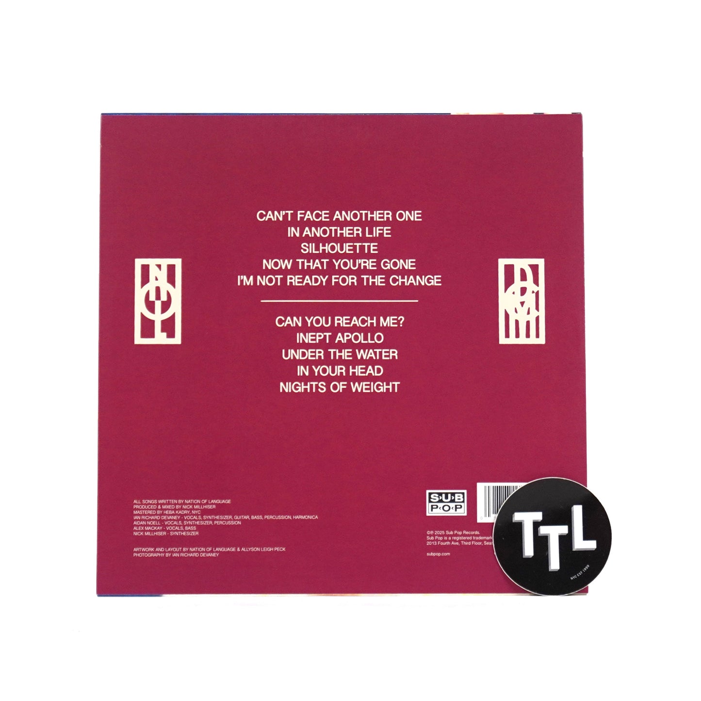 Nation Of Language: Dance Called Memory (Loser Edition Colored Vinyl) Vinyl LP { vinyl }