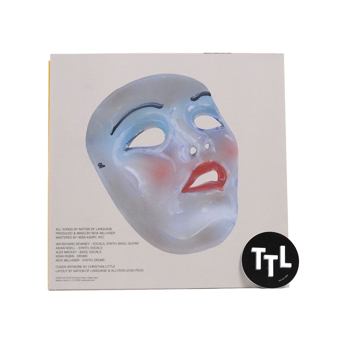 Nation Of Language: Strange Disciple Vinyl LP { vinyl }