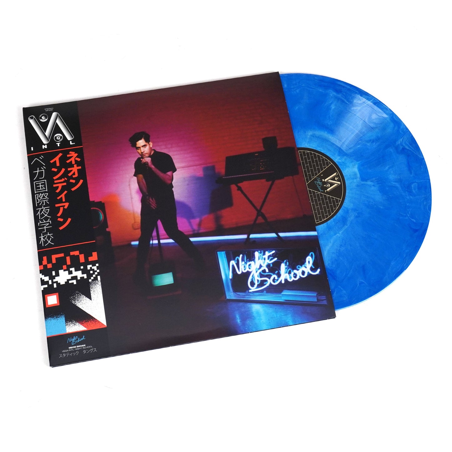 Neon Indian: Vega Intl. Night School (Blue Colored Vinyl) Vinyl 2LP { vinyl }