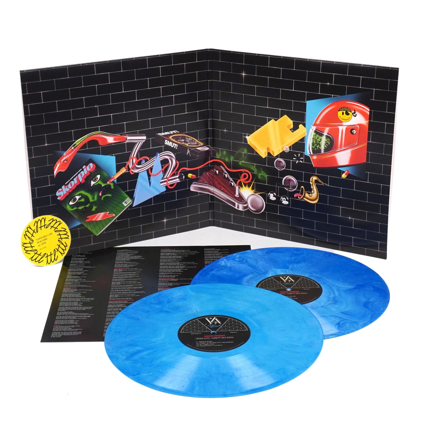 Neon Indian: Vega Intl. Night School (Blue Colored Vinyl) Vinyl 2LP { vinyl }