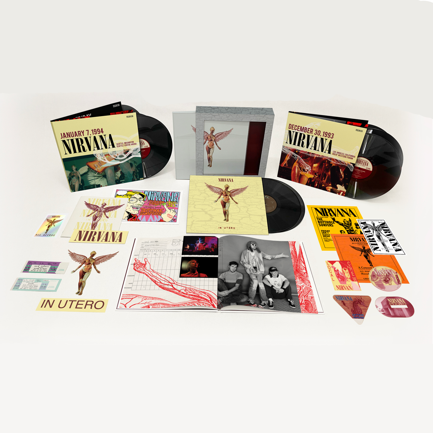 In Utero (30th Anniversary): Super Deluxe 8LP Box Set { vinyl }