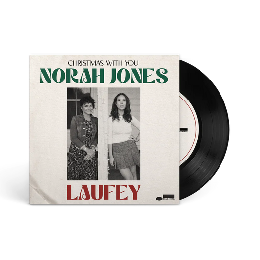 Norah Jones and Laufey - Christmas With You 7" - Black { vinyl }