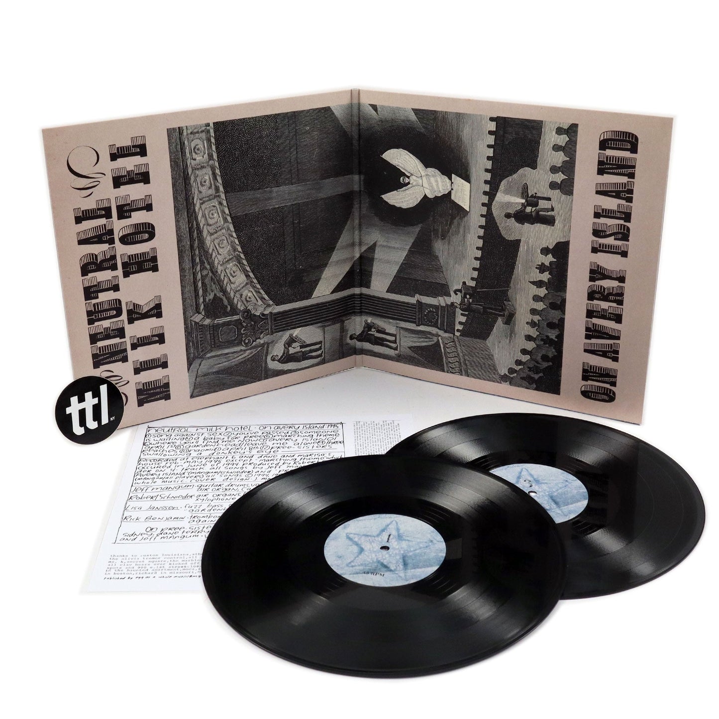 Neutral Milk Hotel: On Avery Island Vinyl 2LP { vinyl }