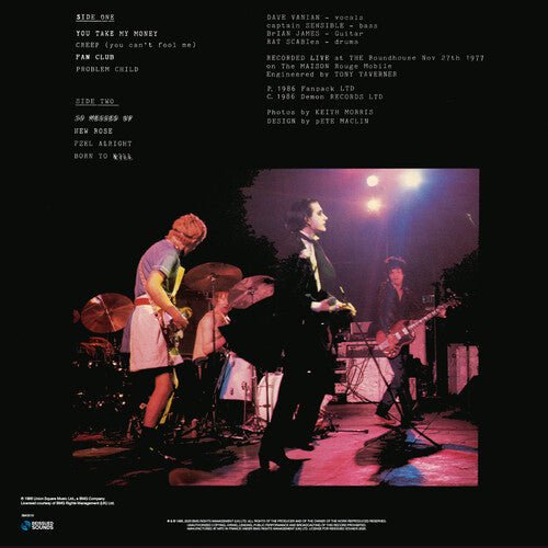DAMNED - NOT THE CAPTAIN'S BIRTHDAY PARTY Vinyl LP { vinyl }