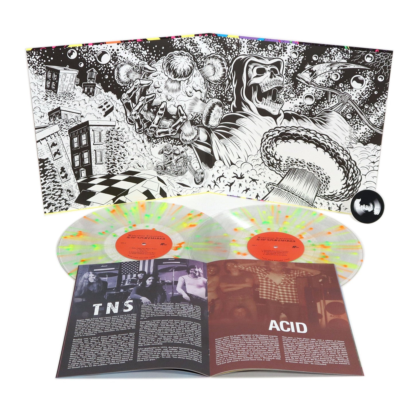 Numero Group: Warfaring Strangers - Acid Nightmares (Neon Colored Vinyl) Vinyl 2LP { vinyl }