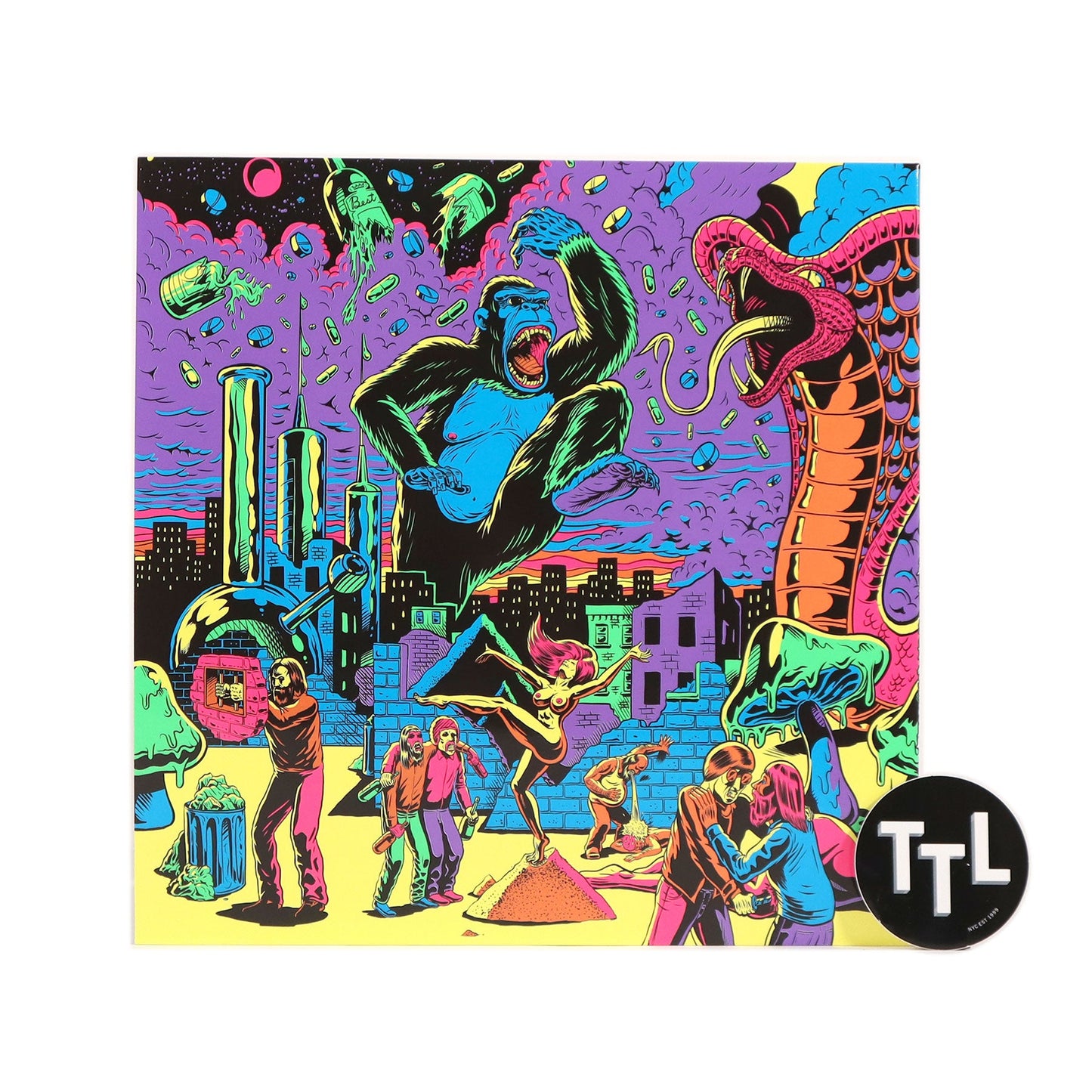 Numero Group: Warfaring Strangers - Acid Nightmares (Neon Colored Vinyl) Vinyl 2LP { vinyl }