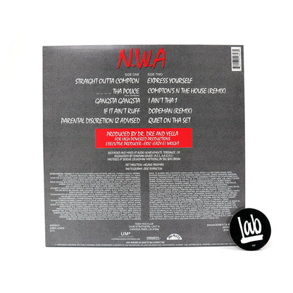 N.W.A.: Straight Outta Compton Vinyl LP { vinyl }