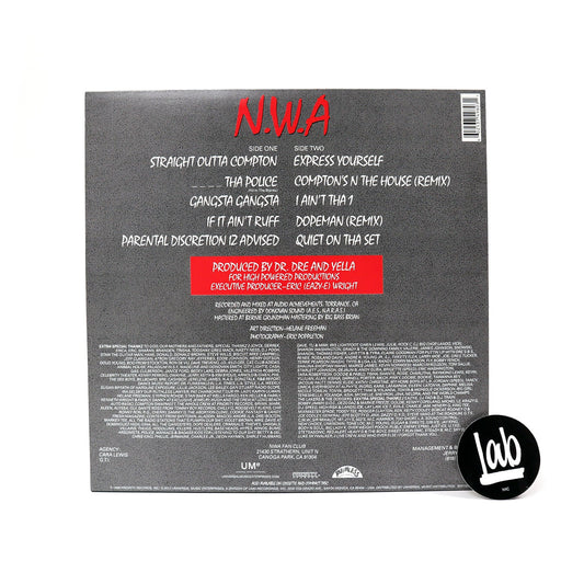 N.W.A.: Straight Outta Compton Vinyl LP { vinyl }