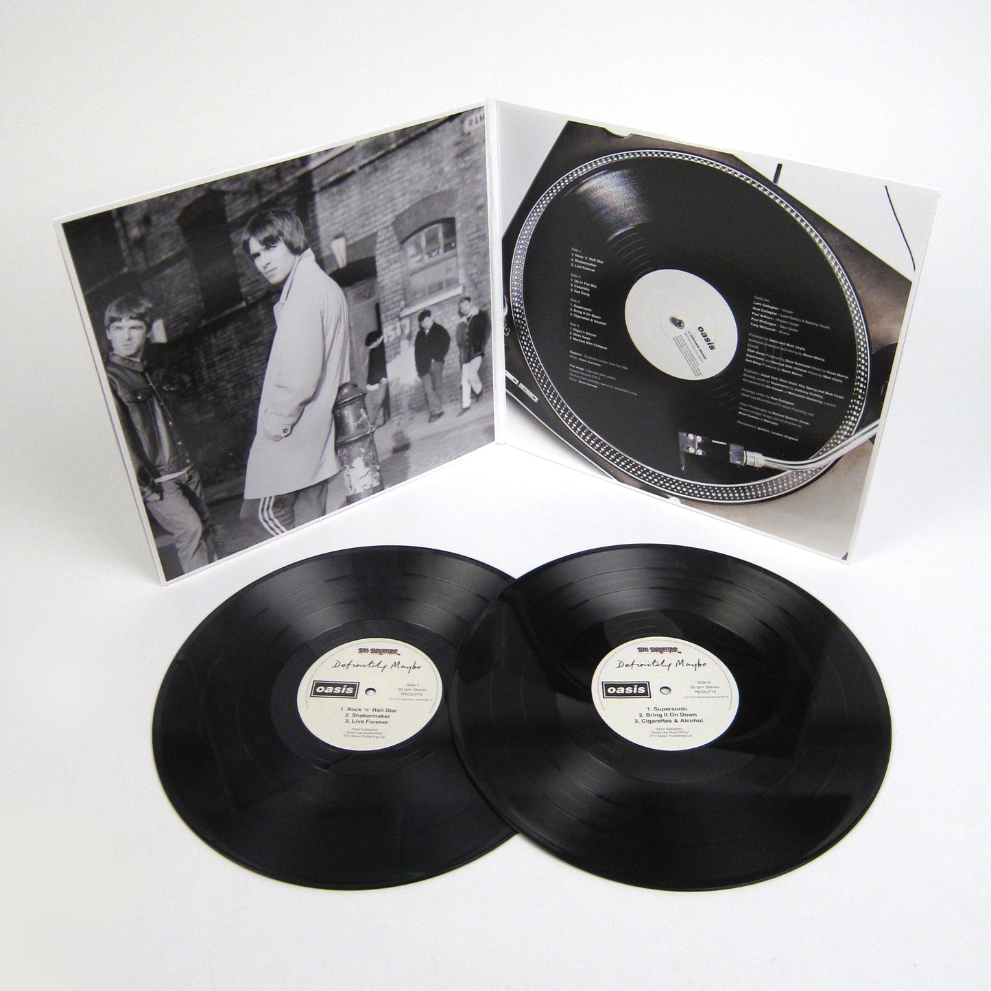 Oasis: Definitely Maybe (180g) Vinyl 2LP { vinyl }