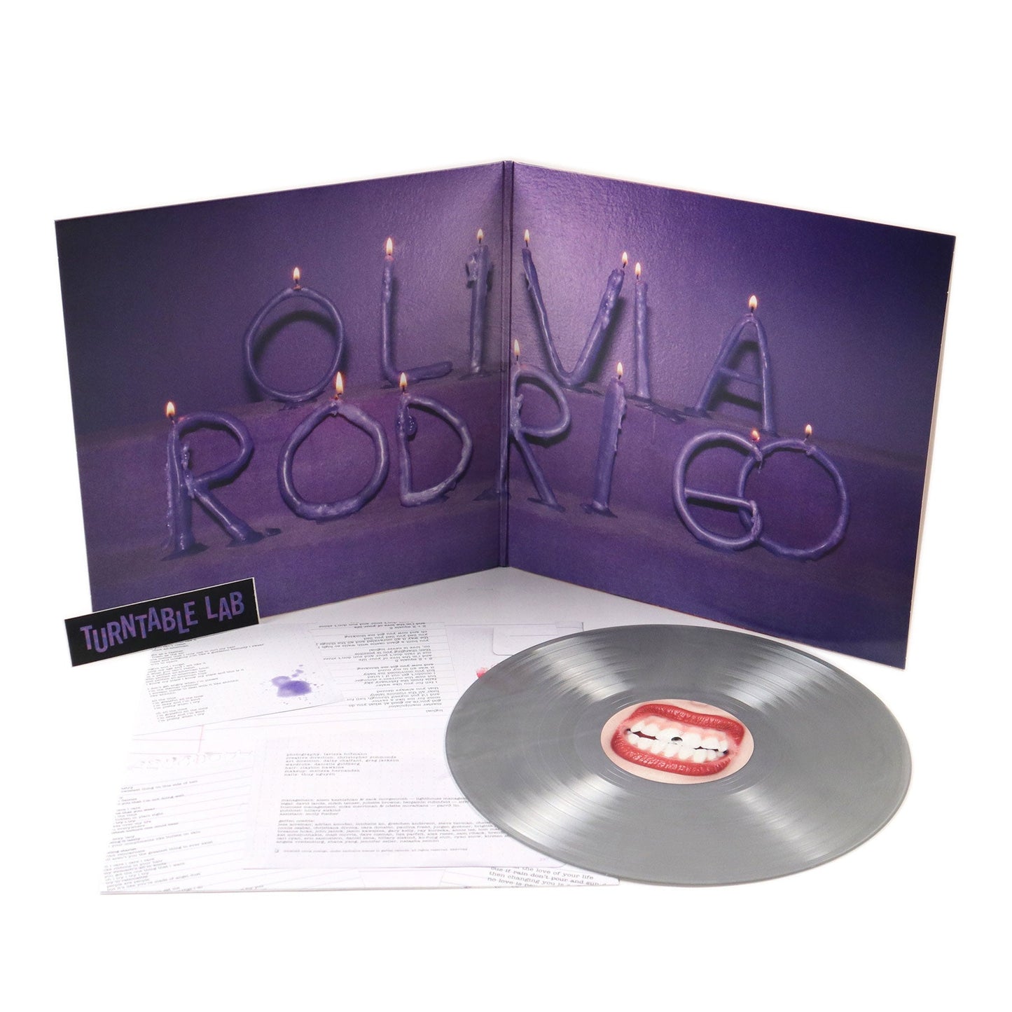Olivia Rodrigo: Guts (Import, Silver Marble Colored Vinyl) Vinyl LP { vinyl }