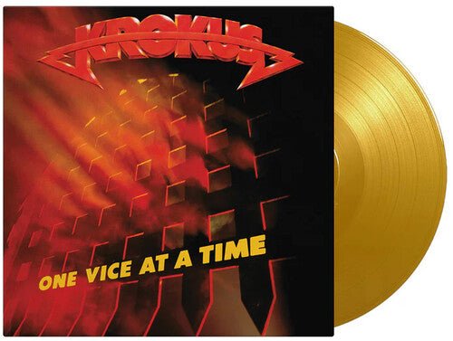 KROKUS - ONE VICE AT A TIME Yellow Vinyl LP { vinyl }
