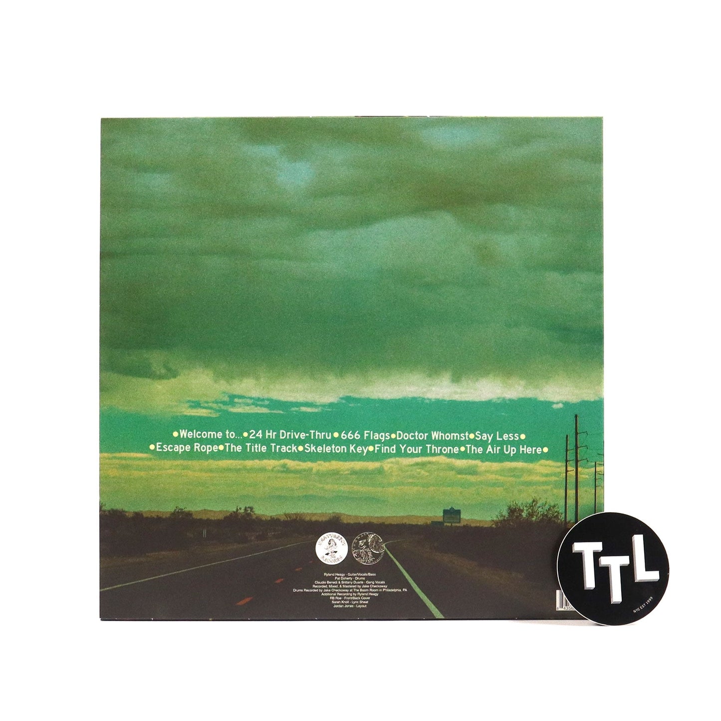 Origami Angel: Somewhere City (Green Colored Vinyl) Vinyl LP { vinyl }