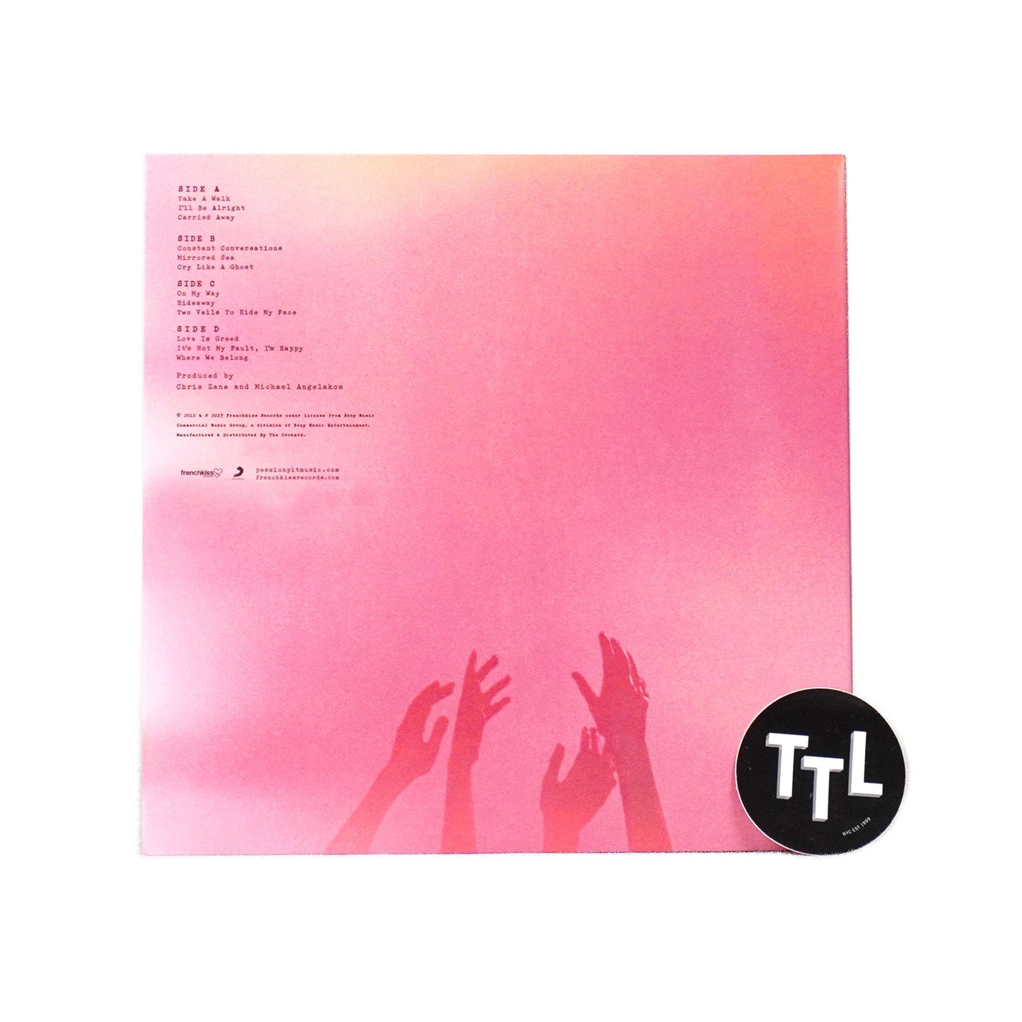 Passion Pit: Gossamer (Gold Colored Vinyl) Vinyl 2LP