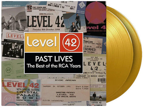 LEVEL 42 - PAST LIVES: BEST OF THE RCA YEARS Yellow Vinyl LP { vinyl }