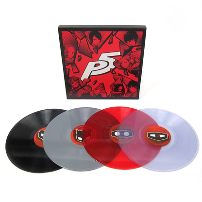 Atlus Sound Team: Persona 5 Soundtrack (Colored Vinyl) Vinyl 4LP Boxset { vinyl }