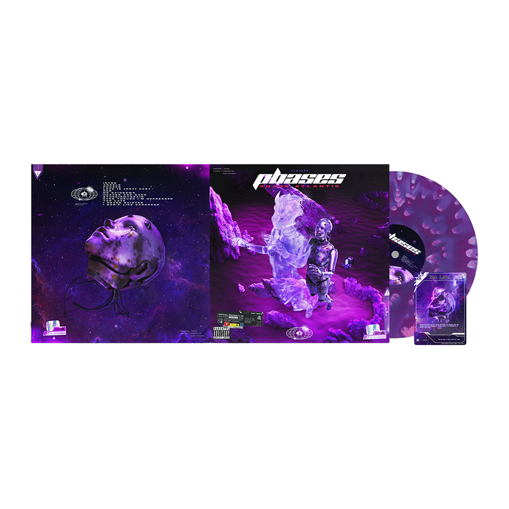 PHASES: Ghostly Purple & Pink Vinyl LP & Exclusive Signed Print { vinyl }