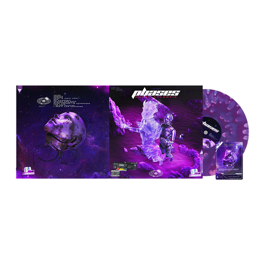 PHASES: Ghostly Purple & Pink Vinyl LP & Exclusive Signed Print { vinyl }
