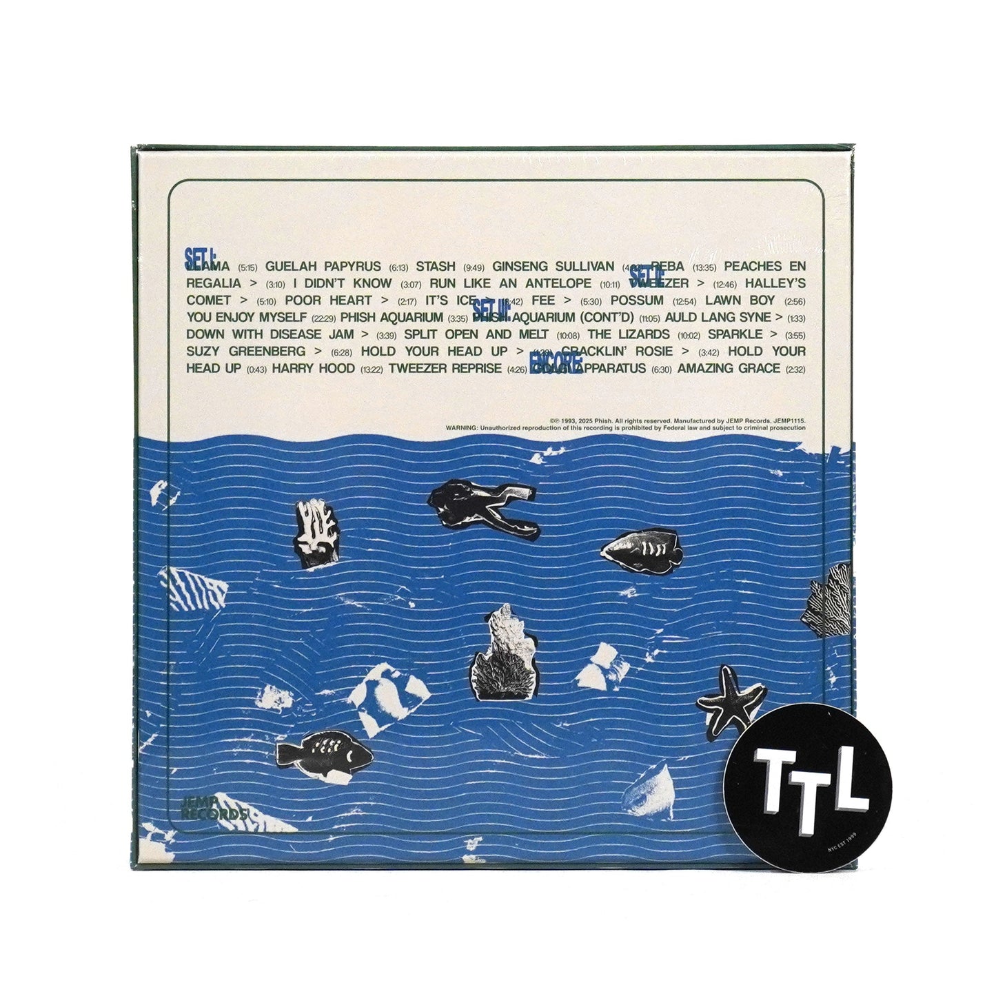 Phish: New Year's Eve 1993 - Live At Worcester Centrum (180g, Colored Vinyl) Vinyl 5LP Boxset { vinyl }