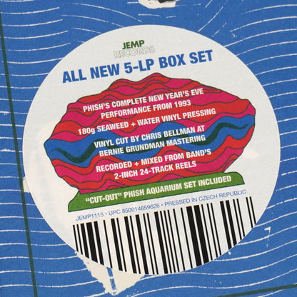 Phish: New Year's Eve 1993 - Live At Worcester Centrum (180g, Colored Vinyl) Vinyl 5LP Boxset { vinyl }